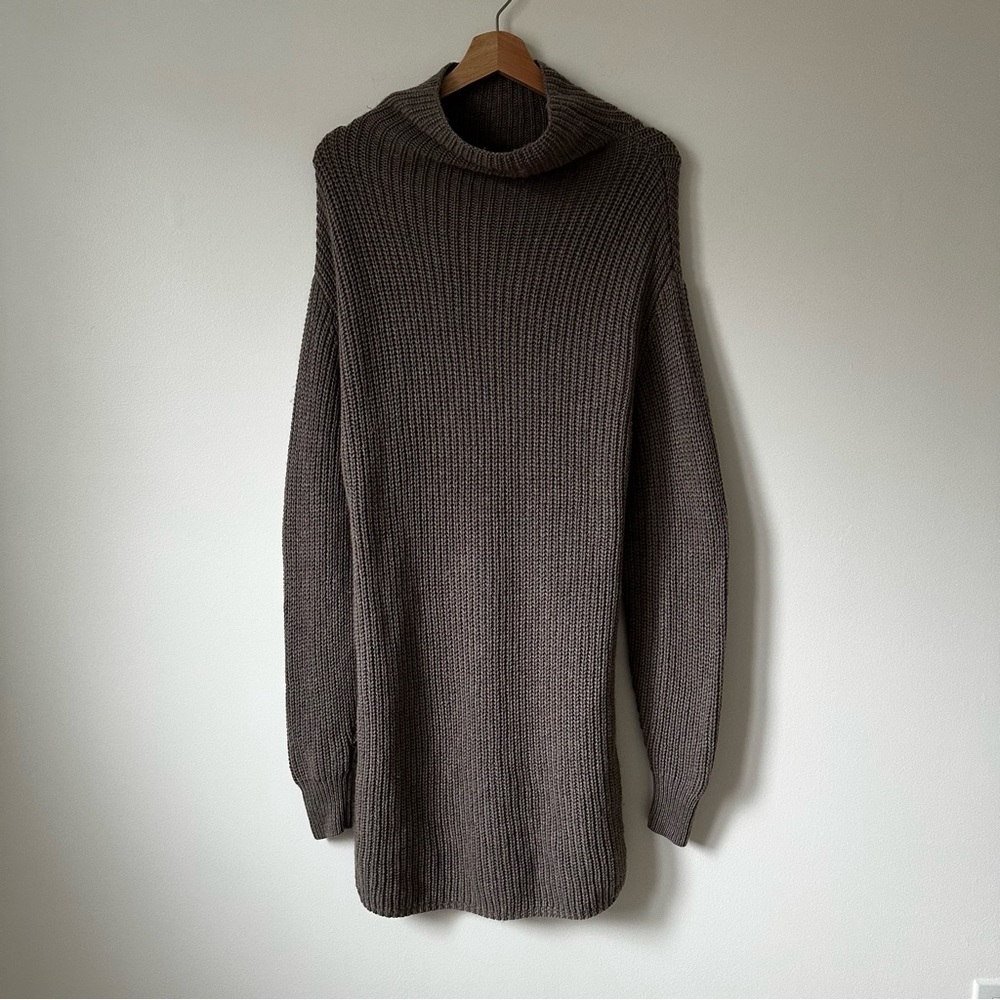 Aritzia Wilfred Free Montpellier Dress Size XS Brown